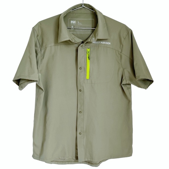 Helly Hansen Other - Helly Hansen Odin Performance Shirt Quick Snap Short Sleeve